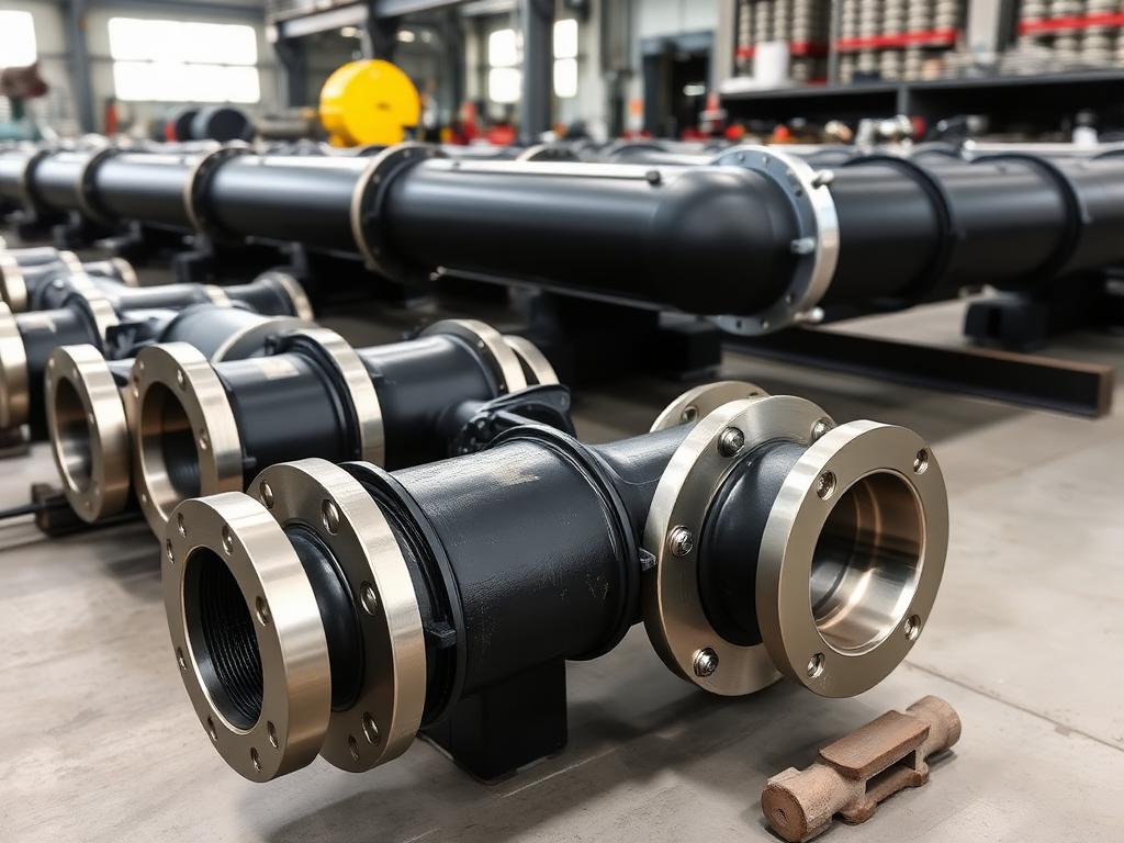 Installation flange Swivel joint